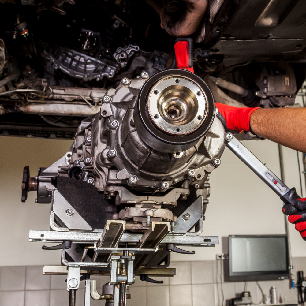 Getriebeservice Professioneller Getriebeservice passend zu Fahrzeug, Getriebetyp und Wartungsbedarf.